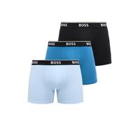 BOSS Calzoncillo boxer 'Power' azul oscuro / azul pastel / negro M azul oscuro / azul pastel / negro
