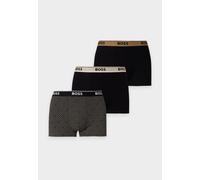BOSS Calzoncillo boxer 'Power' beige / marrón claro / negro / blanco XXL EUR