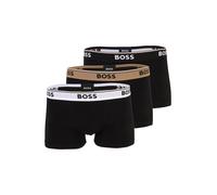 BOSS Paquete de tres calzoncillos de algodón con logo en la cinturilla - StyleTrunk 3P Power, 50554693 Negro L