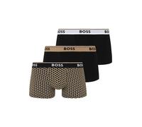 BOSS Calzoncillo boxer 'Power' crema / marrón claro / gris claro / negro / blanco S crema / marrón claro / gris claro / negro / blanco