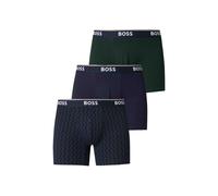 BOSS Paquete de tres calzoncillos bóxer - StyleBoxerBr 3P Power Des, 50554438 Negro estampado M