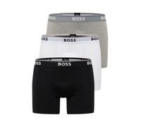 BOSS Calzoncillo boxer 'Power' gris moteado / negro / blanco S EUR
