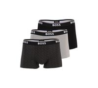 BOSS Calzoncillo boxer 'Power' gris / negro XL EUR