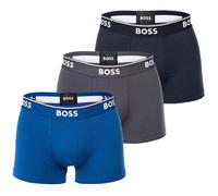 BOSS Calzoncillo boxer 'Power' marino / azul oscuro / gris oscuro / blanco XL EUR