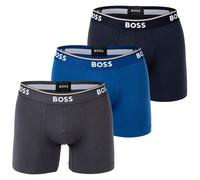 BOSS Calzoncillo boxer 'Power' marino / navy / azul real / blanco L EUR