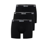 BOSS Calzoncillo boxer 'Power' marrón claro / negro / blanco Hombre BOSS S marrón claro / negro / blanco