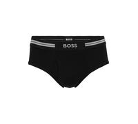 BOSS Calzoncillo boxer 'Traditional Original' negro / blanco L negro / blanco