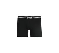 BOSS Calzoncillo boxer negro / blanco M negro / blanco