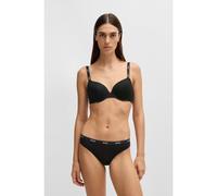 BOSS Calzoncillos slip de punto de algodón elástico con logo en la cintura - StyleBRIEF CI, 50502753 Negro S