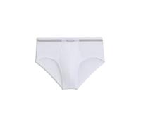 BOSS Calzoncillos slip en canalé de algodón con bragueta y logo en la cintura - StyleTraditional Original, 50475395 Blanco XL