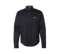 BOSS Camisa regular fit en punto dinámico de algodón - StyleB_Motion L, 50544795 Negro M
