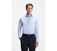 BOSS Camisa business Formal regular fit de sarga elástica - StyleH-JOE-spread-C1-222, 50479948 Celeste 42