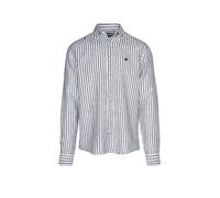BOSS Camisa de lino H-LIAM azul oscuro | XXL