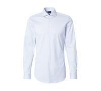 BOSS Camisa de negocios 'HANK' azul claro / blanco 44 EUR