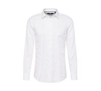 BOSS Camisa slim fit en algodón estructurado de alto rendimiento - StyleP-HANK-s-kent-C1-222, 50480109 Blanco 39