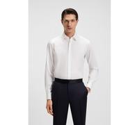 BOSS Camisa de vestir slim fit en algodón elástico de planchado fácil - StyleH-HANK-TUX1-DC-224, 50480093 Blanco 37