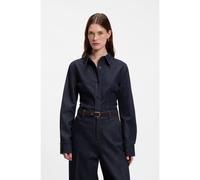 BOSS Camisa denim slim fit con pespuntes decorativos - StyleDENIM SHIRT 7.0, 50572173 Azul oscuro 46
