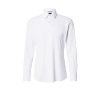 BOSS Camisa slim fit en punto técnico elástico - StyleP-HANK-S-K-261, 50555747 Blanco 39