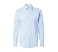 BOSS Camisa regular fit en popelín de algodón elástico de planchado fácil - StyleH-JOE-kent-C1-214, 50473265 Celeste 43