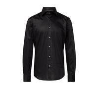 BOSS Camisa regular fit en popelín de algodón de planchado fácil - StyleH-JOE-kent-C1-214, 50479943 Negro 38
