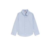 BOSS Camisa para niños de algodón Oxford con logo bordado - StyleJ52675/N5006A, J52675 Celeste 102