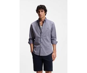 BOSS Camisa regular fit abotonada de algodón Oxford - StyleRickert_M, 50519707 Azul oscuro XXXL
