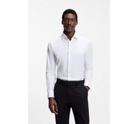 BOSS Camisa regular fit de sarga elástica técnica - StyleP-JOE-kent-C1-222, 50532287 Blanco 39