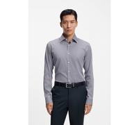 BOSS Camisa regular fit en algodón de planchado fácil a rayas - StyleH-JOE-K-C1-261, 50555712 Rayas azules 41