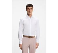 BOSS Camisa regular fit en algodón italiano con estructura - StyleH-JOE-SP-DC-262, 50560745 Blanco 39