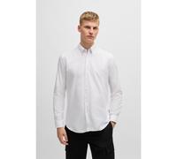 BOSS Camisa regular fit en algodón Oxford - StyleRickert_M, 50519707 Blanco 5XL