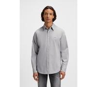 BOSS Camisa regular fit en dobby de algodón elástico - StyleRelegant_6_M, 50543498 Cal XXL