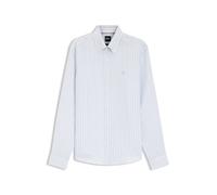 BOSS Camisa regular fit en lino a rayas - StyleH-LIAM-BD-E-C1-261, 50560595 Rayas azul claro L