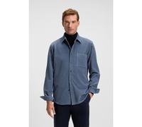 BOSS Camisa regular fit en pana de algodón - StyleRelegant_6_M, 50548976 Azul XXL