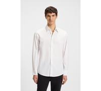 BOSS Camisa regular fit en popelín de algodón - StyleRelegant_6_M, 50518304 Blanco L