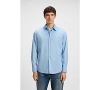 BOSS Camisa regular fit en popelín de algodón - StyleRelegant_6_M, 50518304 Celeste L