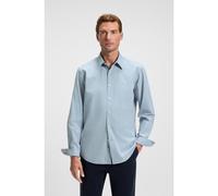 BOSS Camisa regular fit en popelín de algodón - StyleRelegant_6_M, 50518304 Celeste XXL