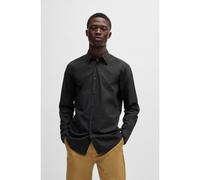 BOSS Camisa regular fit en popelín de algodón - StyleRelegant_6_M, 50518304 Negro S