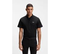 BOSS Camisa regular fit en punto de algodón - StyleST_Motion S, 50555951 Negro XL