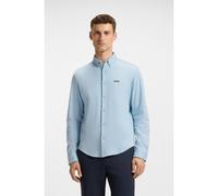 BOSS Camisa regular fit en punto dinámico de algodón - StyleB_Motion L, 50544795 Celeste XXL