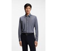 BOSS Camisa regular fit en punto técnico elástico de estilo Oxford - StyleP-LIAM-K-F-261, 50556672 Azul oscuro XXXL