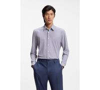BOSS Camisa regular fit en punto técnico elástico estampado - StyleP-LIAM-K-F-261, 50562148 Azul estampado L