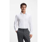 BOSS Camisa regular fit en punto técnico elástico - StyleP-JOE-S-K-261, 50555764 Blanco 38