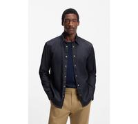 BOSS Camisa regular fit en tejido vaquero elástico color añil - StyleH-LIAM, 50556188 Azul oscuro L