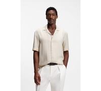 BOSS Camisa relaxed fit con estampado de mosaico - StyleC-LARS-CAMP-B-262, 50561437 Beige estampado XXXL