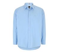 BOSS Camisa regular fit en popelín de algodón - StyleRelegant_6_M, 50518304 Celeste XL