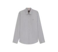 BOSS Camisa regular fit en dobby de algodón elástico - StyleRelegant_6_M, 50543498 Cal XXL