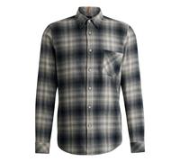 Boss Camisa Rickert de Algodón y Franela para Hombre (GT4108)