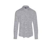 BOSS Camisa slim fit en punto técnico elástico estampado - StyleP-ROAN-kent-C1-233, 50545269 Azul oscuro XL