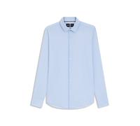 BOSS Camisa slim fit en punto técnico elástico estampado - StyleP-HANK-s-kent-C1-222, 50550038 Rayas azul claro 44