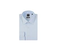 BOSS Camisa slim fit en popelín de algodón elástico de planchado fácil - StyleH-HANK-kent-C1-214, 50469345 Celeste 37